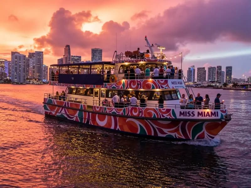 Miami Sunset Cocktail Cruise